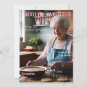 Cover-Karte des süßesten Großmagazins der Welt (Vorderseite)