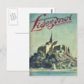 Cover, Lisez-Moi, Berg St. Michel Postkarte (Vorne/Hinten)