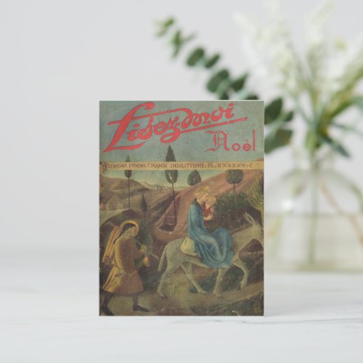 Cover, Lisez-Moi, Straße nach Bethlehem Postkarte (Stehend Vorderseite)