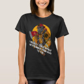 Cover Myself with Rubber Firefighter Work Fireman T-Shirt (Vorderseite)