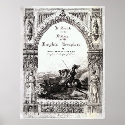 Cover of 'A Sketch of History the Knights Poster (Vorne)