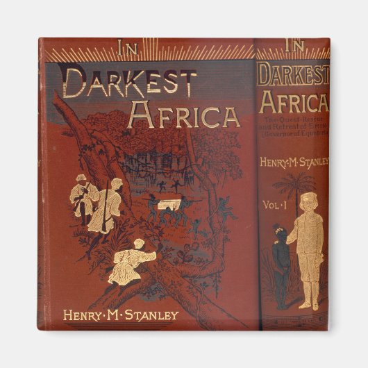 Cover of 'In darkest Africa: or the Quest, Rescue, Magnet (Vorne)