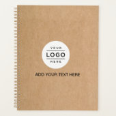 Cover Spirale mit benutzerdefiniertem Logo Planer (Vorderseite)