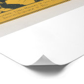 Cover- und Wirbelsäulendesigns für "The Yellow Boo Poster (Ecke)