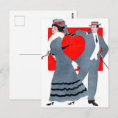 Cover von C Coles Phillips Valentine Edition Postkarte (Vorne/Hinten)