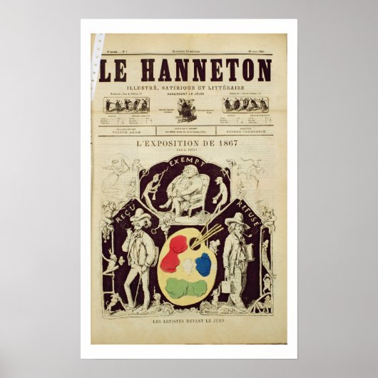 Cover von 'Le Hanneton', die das 'Artists Bef. Poster (Vorne)