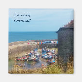 Coverack Harbour The Lizard Cornwall England Magnet (Vorne)
