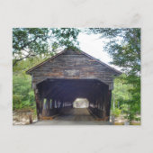 Covered Bridge Albany New Hampshire Photographic Postkarte (Vorderseite)
