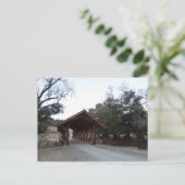 Covered Bridge at Halter Ranch, Paso Robles Postkarte (Stehend Vorderseite)