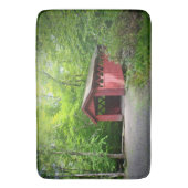 Covered Bridge Bath Mat Badematte (Vorderseite Vertikal)