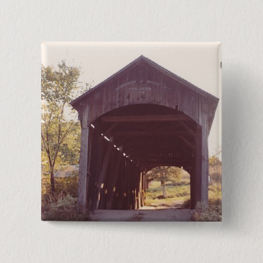 Covered Bridge Button (Vorderseite)