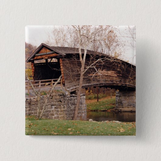 Covered Bridge Button (Vorderseite)