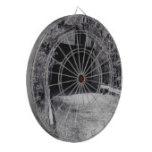 Covered Bridge Dartscheibe (Vorderseite Links)