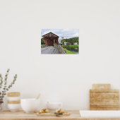 Covered Bridge, Downsville, New York Poster (Küche)