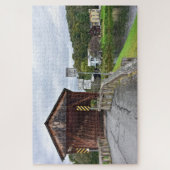 Covered Bridge, Downsville, New York Puzzle (Vertikal)