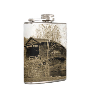 Covered Bridge Flachmann