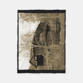 Covered Bridge Fleecedecke (Vorderseite)