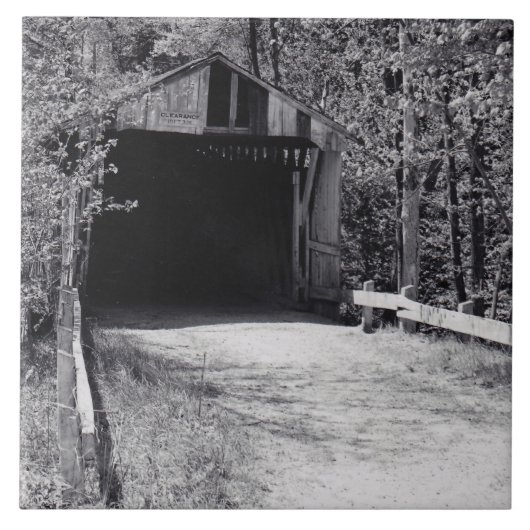 Covered Bridge Fliese (Vorderseite)