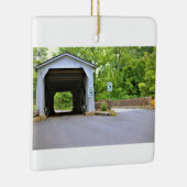 Covered Bridge Foto Keramikornament (Rechts)