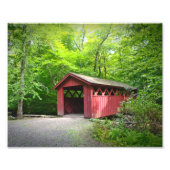 Covered Bridge Foto Print (Vorne)