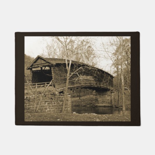 Covered Bridge Fußmatte (Vorderseite)