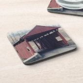Covered Bridge Getränkeuntersetzer (Linke Seite)
