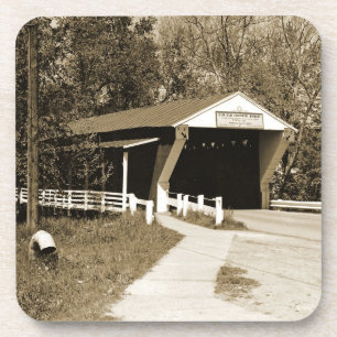 Covered Bridge Getränkeuntersetzer