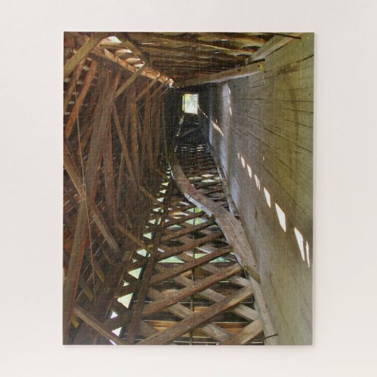 Covered Bridge Inside - Puzzle (Vertikal)