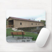 Covered Bridge Jay, NY Mousepad (Mit Mouse)