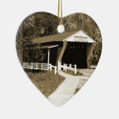 Covered Bridge Keramikornament (Rechts)