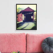 Covered Bridge Leinwanddruck (Insitu (Wohnzimmer))