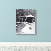 Covered Bridge Leinwanddruck (Insitu (Holzboden))