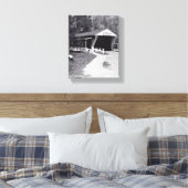 Covered Bridge Leinwanddruck (Insitu (Schlafzimmer))