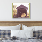 Covered Bridge Leinwanddruck (Insitu (Schlafzimmer))