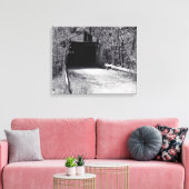 Covered Bridge Leinwanddruck (Insitu (Wohnzimmer))