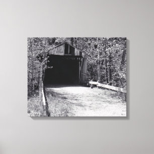 Covered Bridge Leinwanddruck
