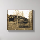 Covered Bridge Leinwanddruck (Vorderseite)