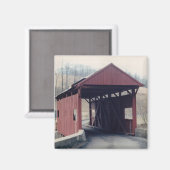 Covered Bridge Magnet (Vorderseite/Rückseite)