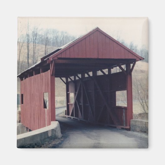 Covered Bridge Magnet (Vorne)