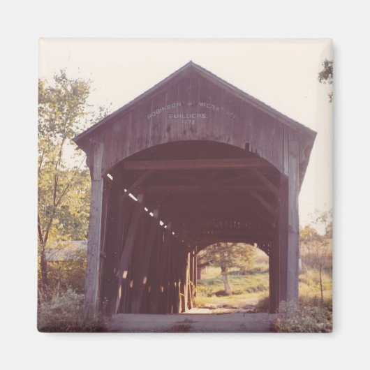 Covered Bridge Magnet (Vorne)