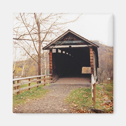 Covered Bridge Magnet (Vorne)