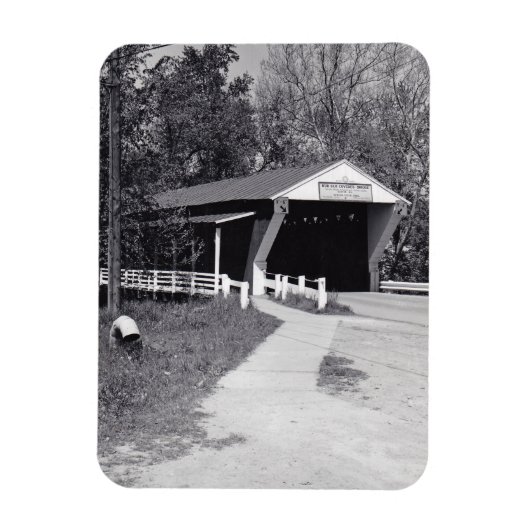Covered Bridge Magnet (Vertikal)