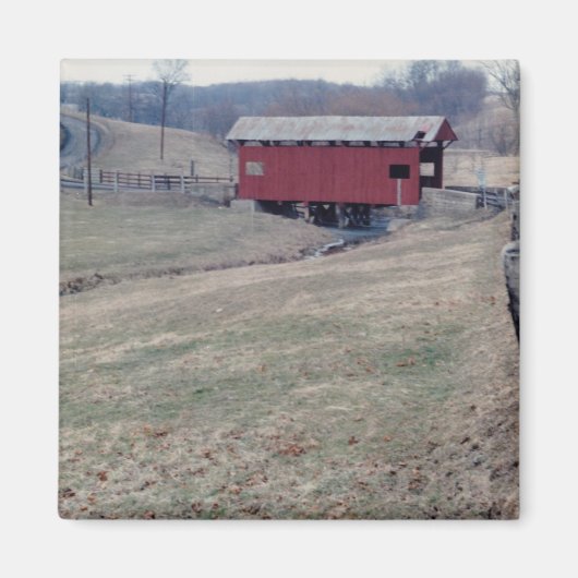 Covered Bridge Magnet (Vorne)