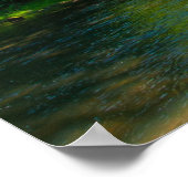 Covered Bridge, Mohican Staat Park, Ohio Poster (Ecke)