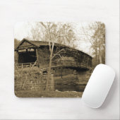 Covered Bridge Mousepad (Mit Mouse)