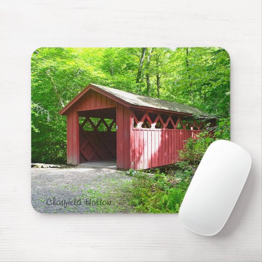 Covered Bridge Mousepad (Mit Mouse)