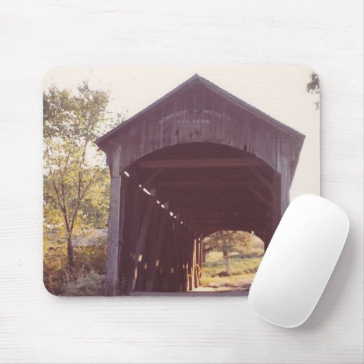 Covered Bridge Mousepad (Mit Mouse)