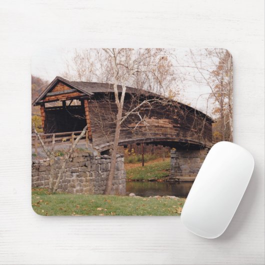 Covered Bridge Mousepad (Mit Mouse)