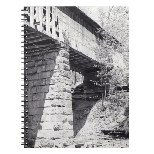 Covered Bridge Notizblock (Vorderseite)