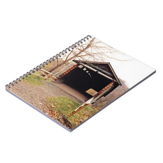 Covered Bridge Notizblock (Linke Seite)